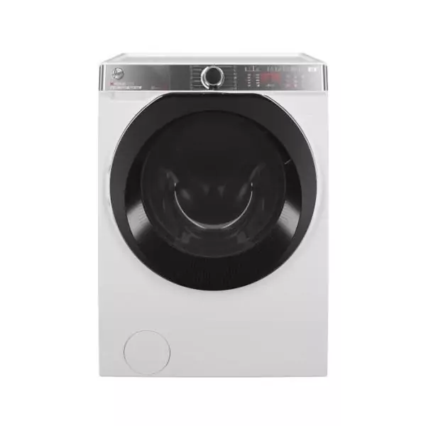 Lave-linge hublot HOOVER H-WASH 550 H5WPB49AMBC8/1-S - 9 kg - Induction - 1400 trs/min - Classe A - Connecté - Vapeur - Blanc