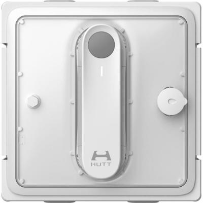 Nettoyeur de vitres robotique HUTT W9 - Puissant 3800 Pa - Capacité 150 ml - Blanc
