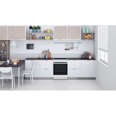 Cuisinière à induction Indesit IS67IQ5KCW/E - Puissante et élégante