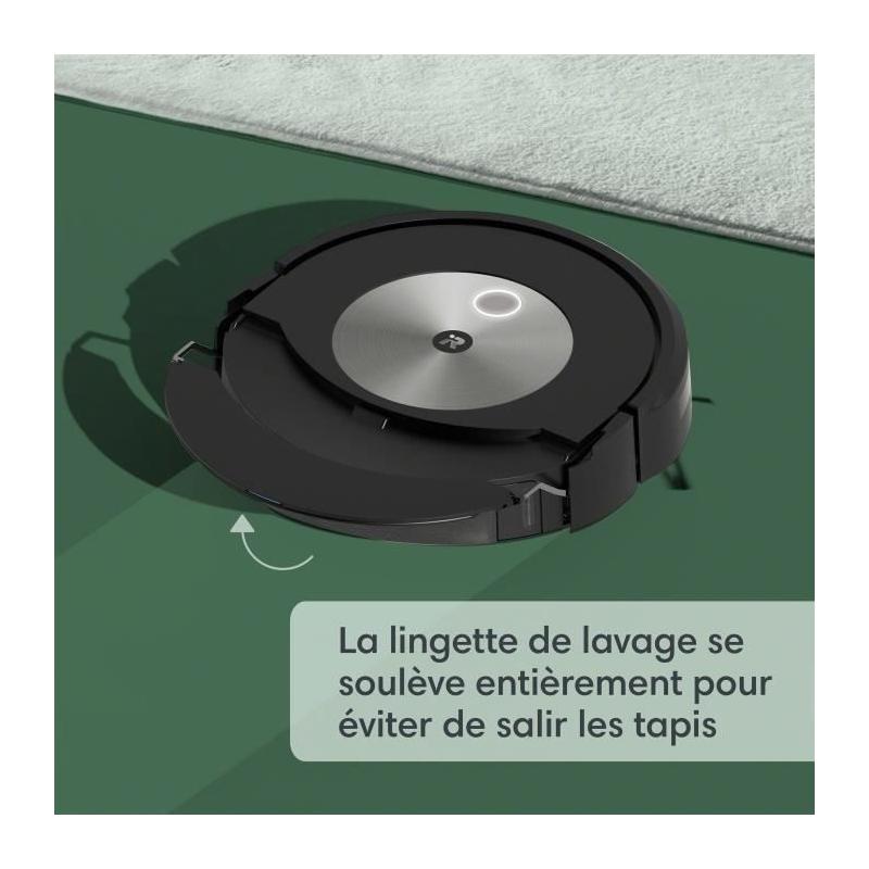 Aspirateur Robot iRobot Roomba Combo J7+ avec Vidage Automatique
