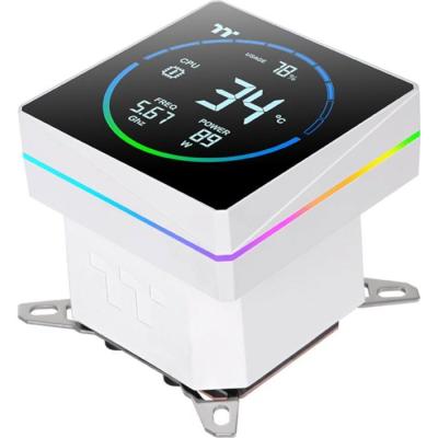 THERMALTAKE - TH360-S V3 A-RGB Sync Snow - CL-W472-PL12SW-A - Watercooling AIO - Ventilateur 1x 360 mm ARGB - Blanc