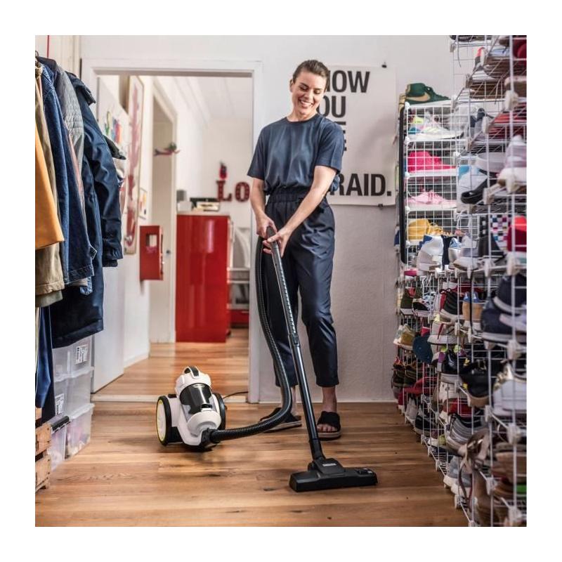 Découvrez le nouvel aspirateur traineau Karcher VC 3 - Puissance et silence