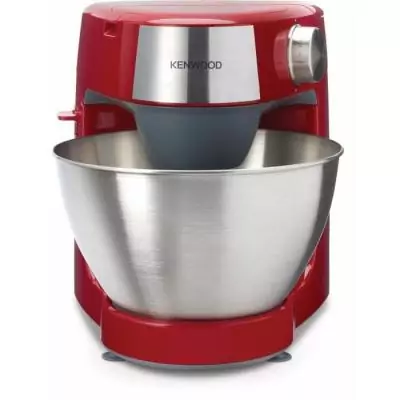 Robot pâtissier compact 1000W Kenwood - Bol 4,3L - Rouge