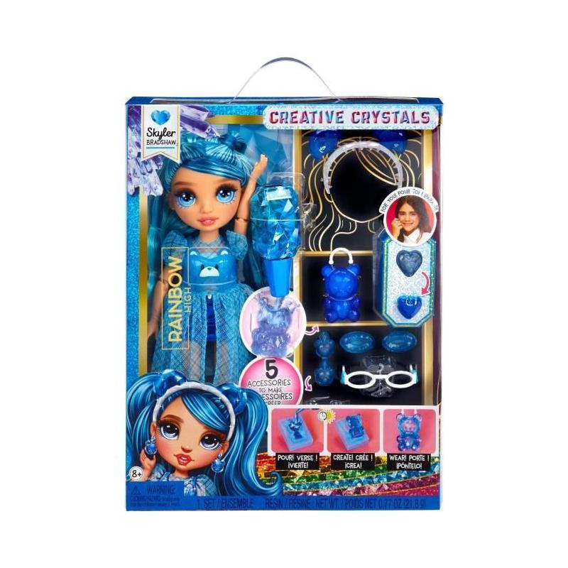 Poupée Mannequin Rainbow High Cristal 27 cm - Skyler