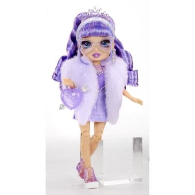 Rainbow High Cristal Poupée Mannequin 27 cm - Violet | Pack 29x32x9 cm