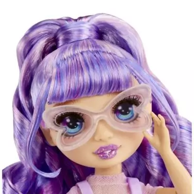 Rainbow High Cristal Poupée Mannequin 27 cm - Violet | Pack 29x32x9 cm