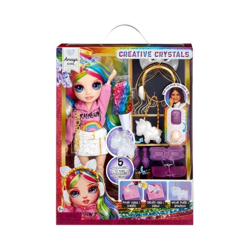 Découvrez la poupée mannequin Cristal Rainbow High - Amaya!