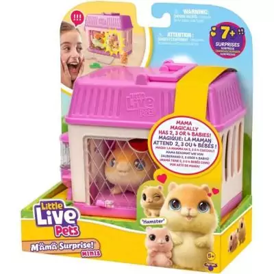 Set de jeu - LITTLE LIVE PETS - Mama Surprise Hamsters - Bébés inclus