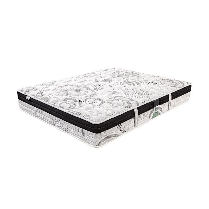 Ensemble matelas + sommier SLEEPLUX - 140x190 cm - Ferme - Été/Hiver