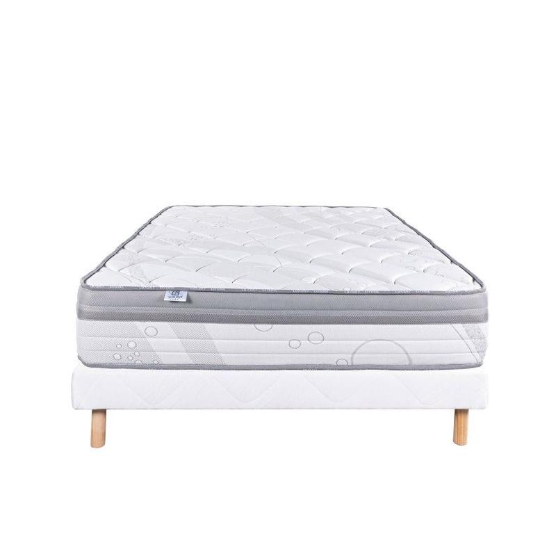 Ensemble Matelas + Sommier Luxe RELAXATION 140x190 - Ferme