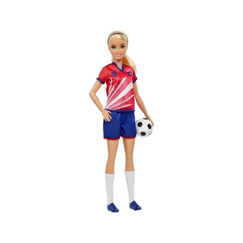 Barbie Footballeuse - Poupée Mannequin Pour les Fans du Football