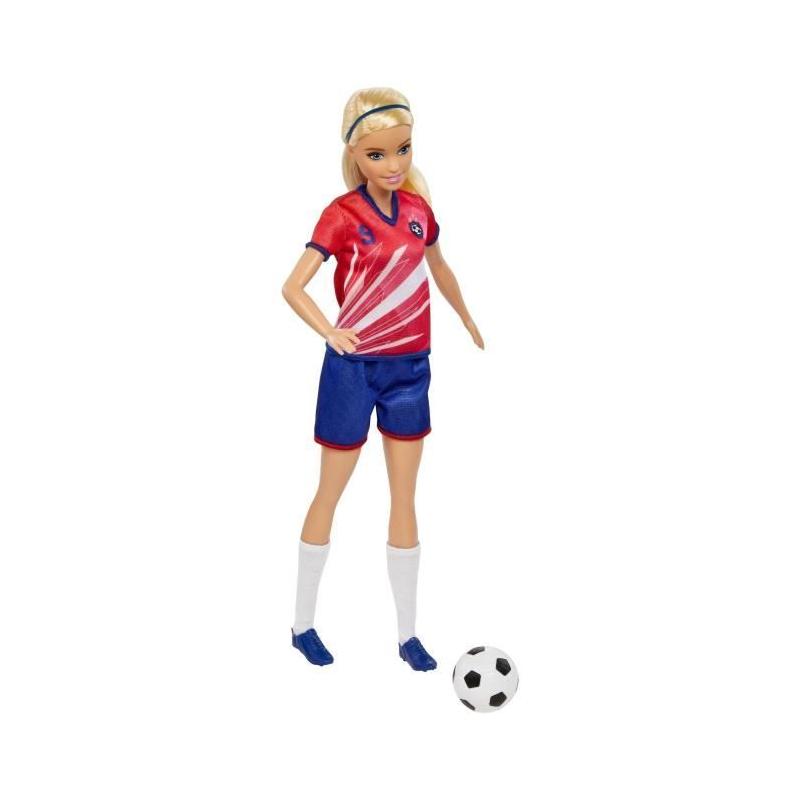 Barbie Footballeuse - Poupée Mannequin Pour les Fans du Football