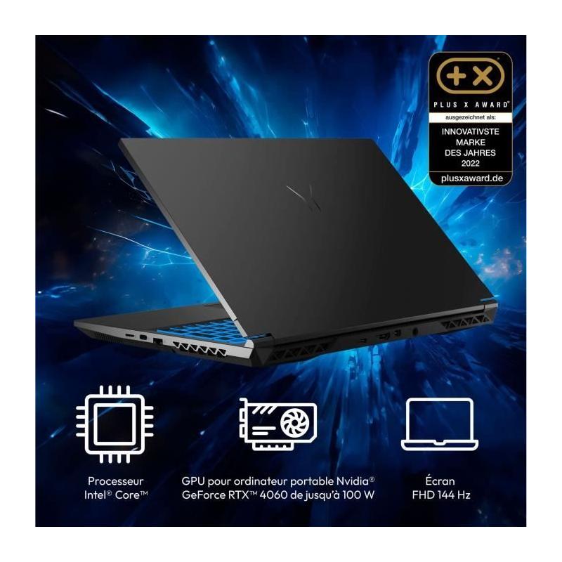 PC portable Gamer ERAZER - DEPUTY P60: Windows 11, RTX 4070, Core i7, 16Go RAM