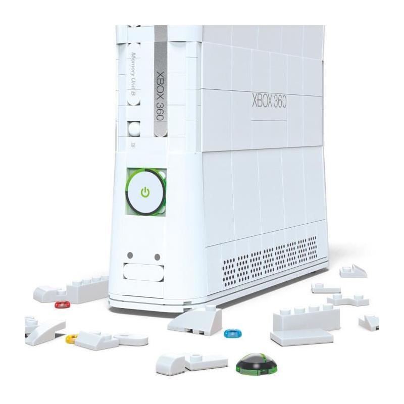 Coffret de Construction MEGA Xbox 360 - Manette LED - 1342 pièces