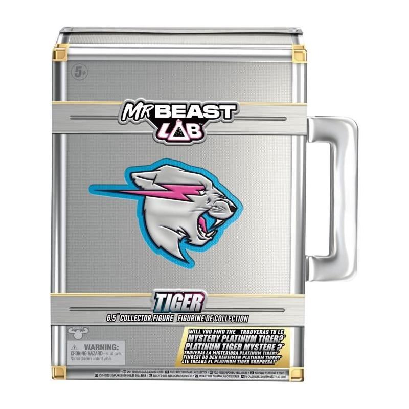 Figurine Collector: Tigre Mr. Beast Lab - 8,8 cm - Collection unique