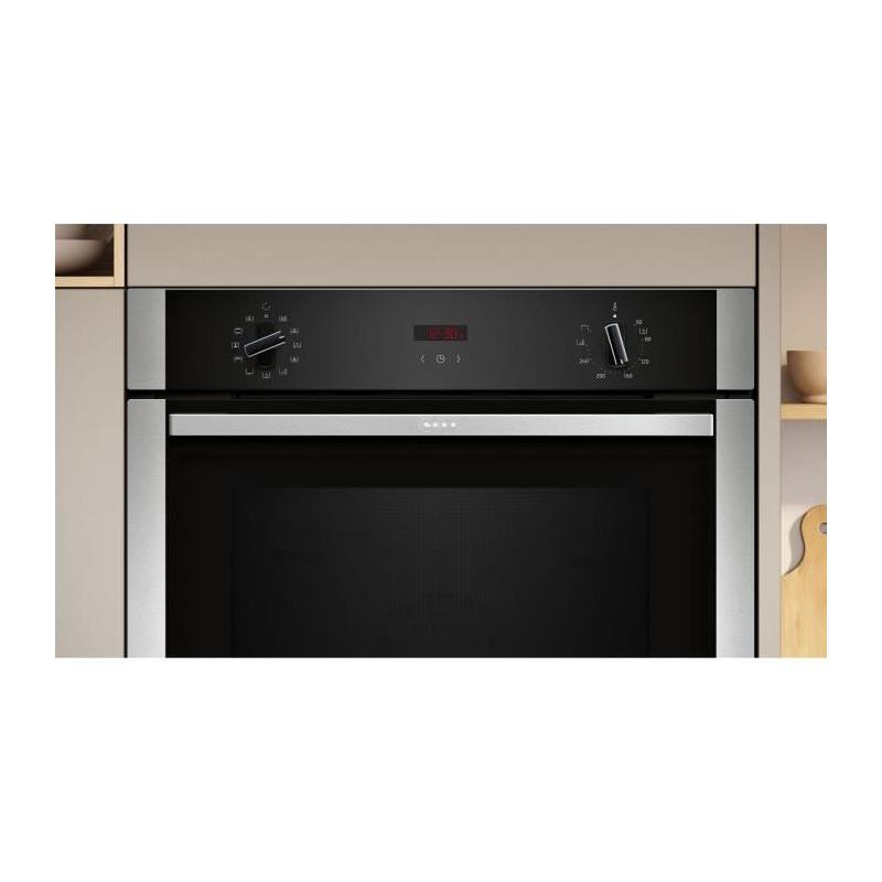 Four ecoclean NEFF N30 Noir - 7 modes de cuisson - Compact et Performant