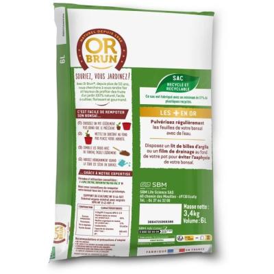 Terreau Bonsais - Enracinement optimal - 6L