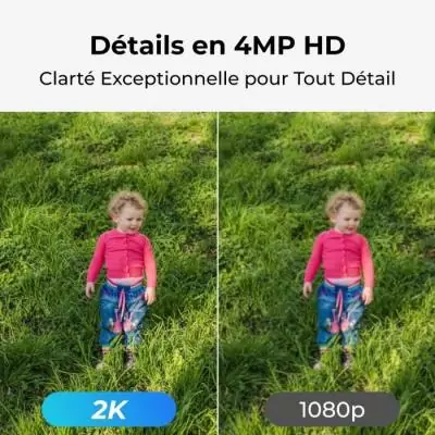 Caméra extérieure REOLINK G330 Blanc - Dimensions compactes