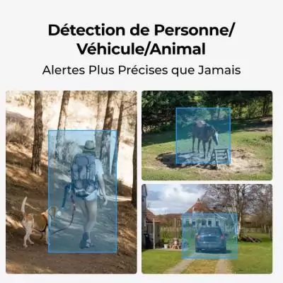 Caméra extérieure REOLINK G430 Blanche - Vision nocturne et résistante