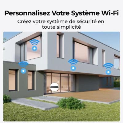 Caméra extérieure REOLINK W330 Blanc - Surveillance haute qualité