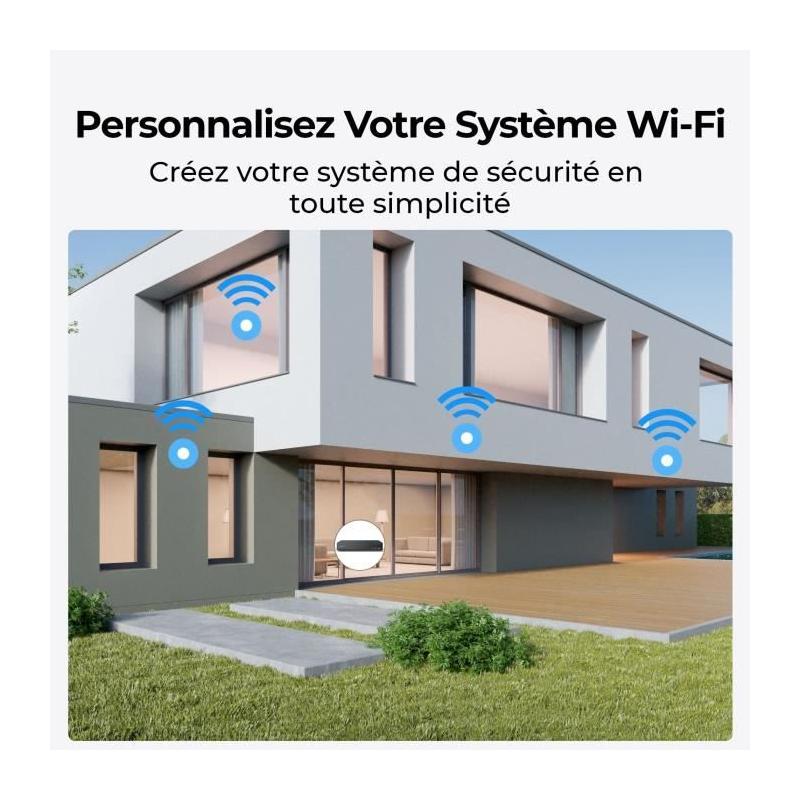 Caméra extérieure REOLINK W330 Blanc - Surveillance haute qualité