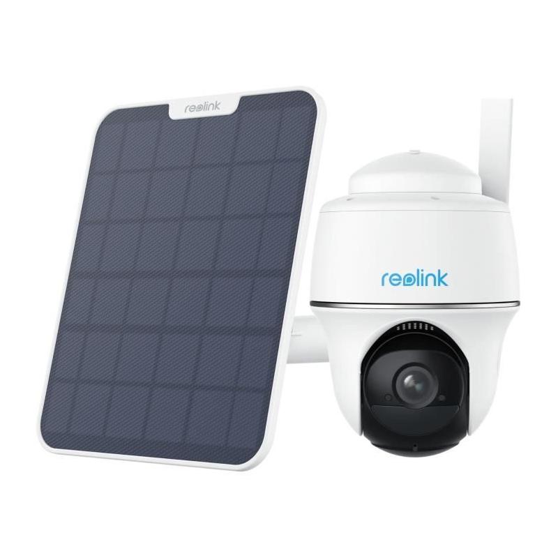 Caméra extérieure REOLINK B430 avec panneau solaire - Blanc