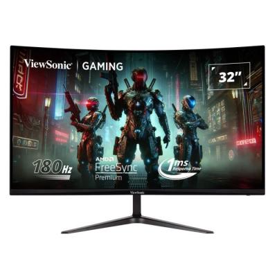 Ecran PC Gamer Incurvé - VIEWSONIC - 32 - FHD - 180Hz - Dalle VA - 1ms - VX3218-PC-MHD