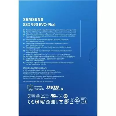 SSD Interne Samsung 990 EVO Plus 4 To - Haute Vitesse Lecture