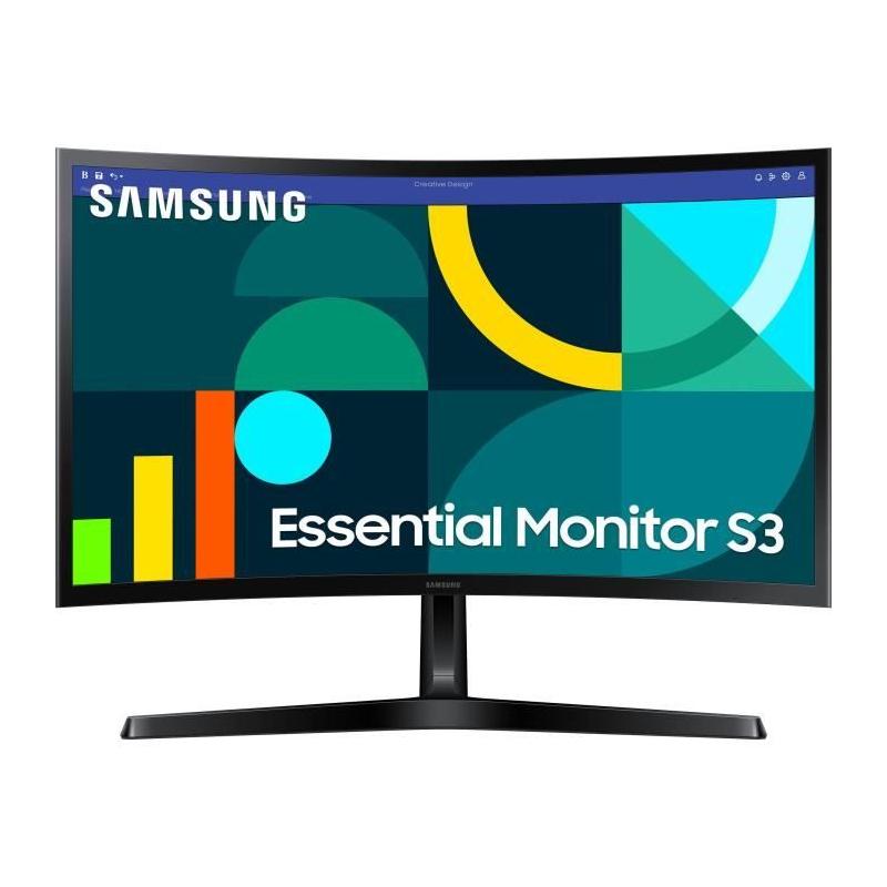 Écran PC Samsung S24D366GAU 24" FHD VA 100Hz - Noir