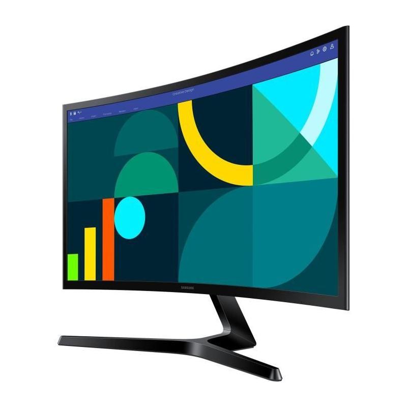 Écran PC Samsung S24D366GAU 24" FHD VA 100Hz - Noir