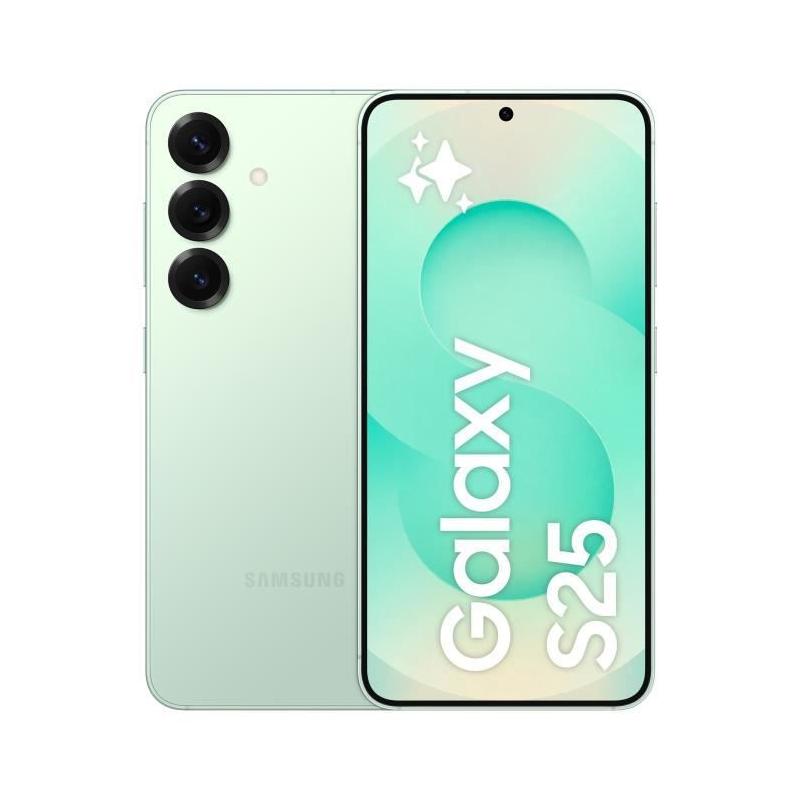 Smartphone SAMSUNG Galaxy S25 AI 128Go Vert d'eau