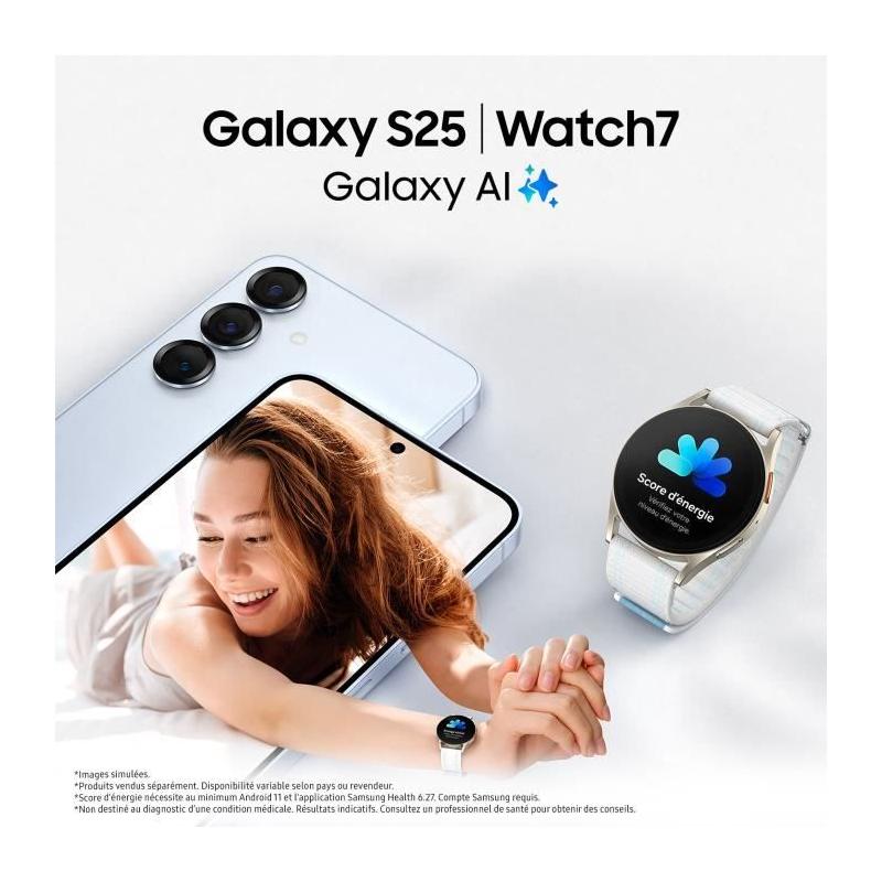 Smartphone SAMSUNG Galaxy S25 AI 128Go Vert d'eau