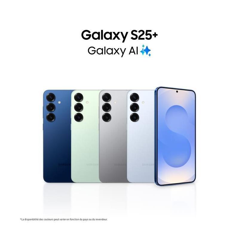 SAMSUNG Galaxy S25 Plus 256Go Gris : Smartphone AI compact