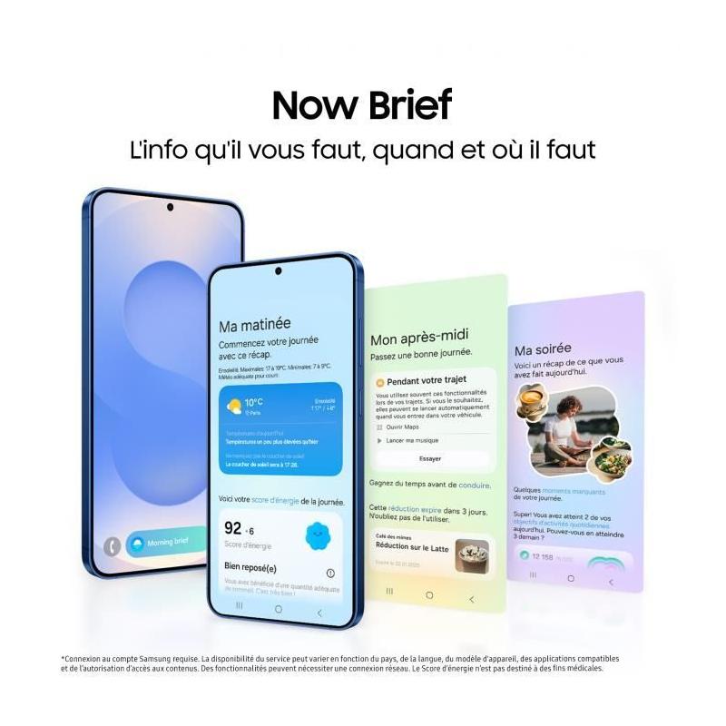 SAMSUNG Galaxy S25 Plus AI 256Go Vert d'eau | Smartphone performant