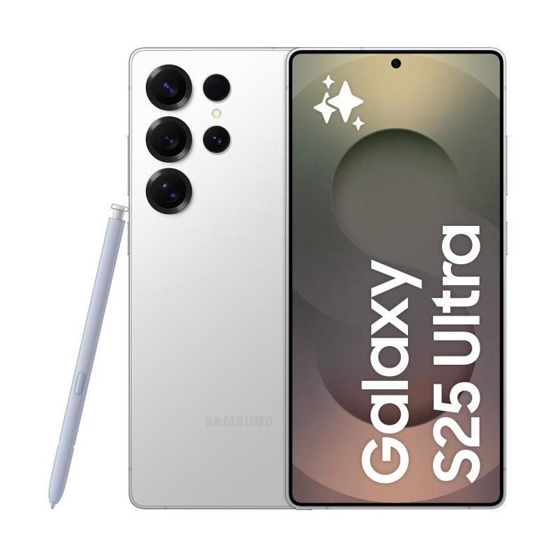 Smartphone SAMSUNG Galaxy S25 Ultra AI 512 Go Argent Titane