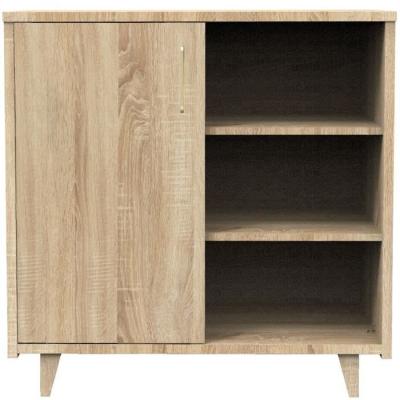 Chambre duo bébé Sauthon - Sam Chêne doré - Lit 120 x 60 cm et commode à langer