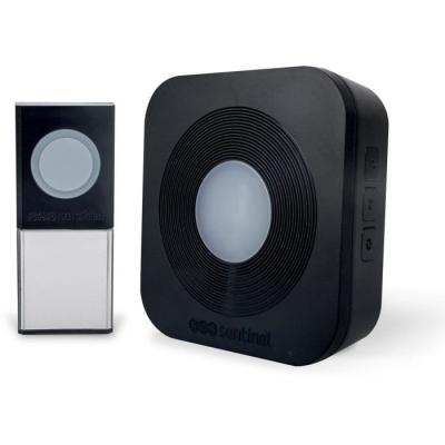 Carillon sans fil - 200m de portée - SimplyBell - Noir