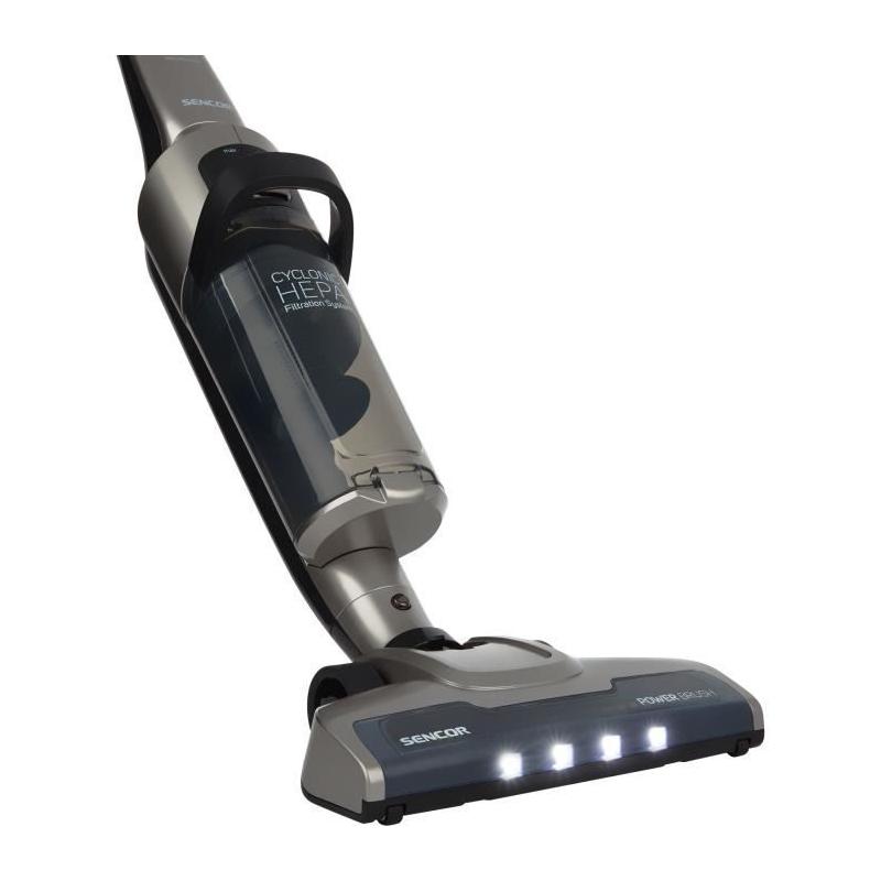 Aspirateur balai sans fil 2-en-1 SENCOR SVC 8936TI - Puissant et Silencieux