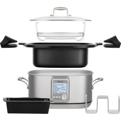 Mijoteuse SENCOR SPR 7200SS - Puissante et spacieuse - Argent