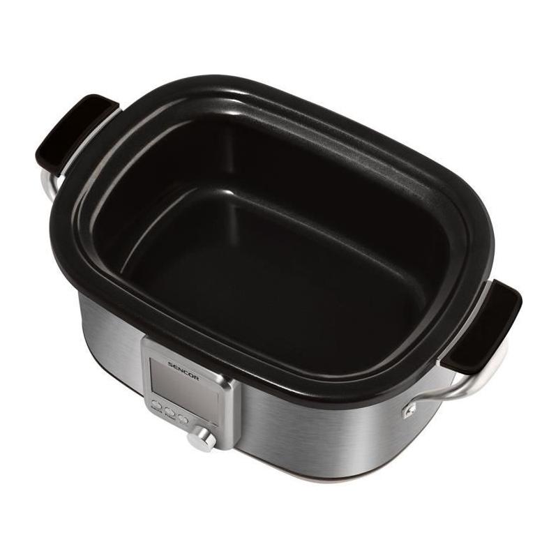 Mijoteuse SENCOR SPR 7200SS - Puissante et spacieuse - Argent