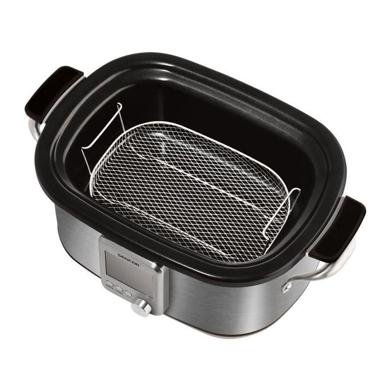 Mijoteuse SENCOR SPR 7200SS - Puissante et spacieuse - Argent
