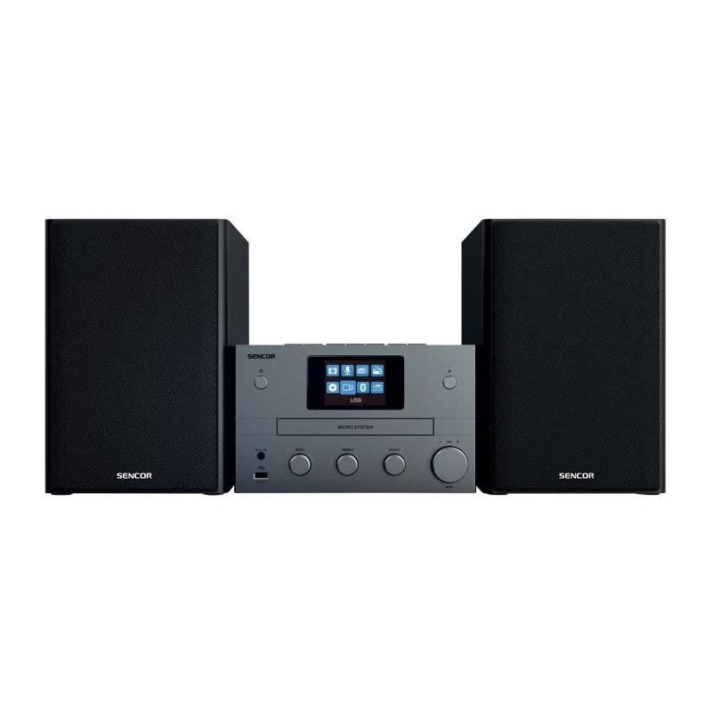 Micro-chaîne hi-fi SENCOR - SMC 5700WDB - 100 W - Noir