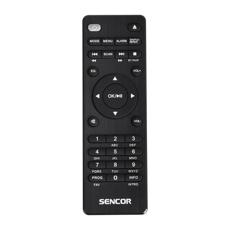 Micro-chaîne hi-fi SENCOR - SMC 5700WDB - 100 W - Noir