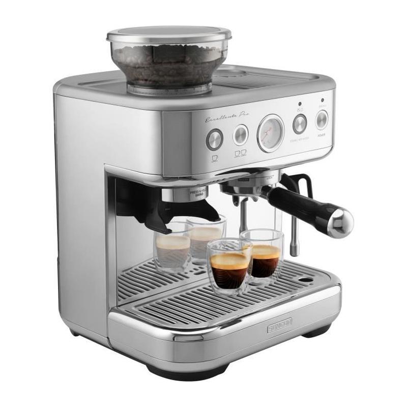 Machine à expresso SENCOR - SES 6010SS - 15 bars - Broyeur à café - Inox