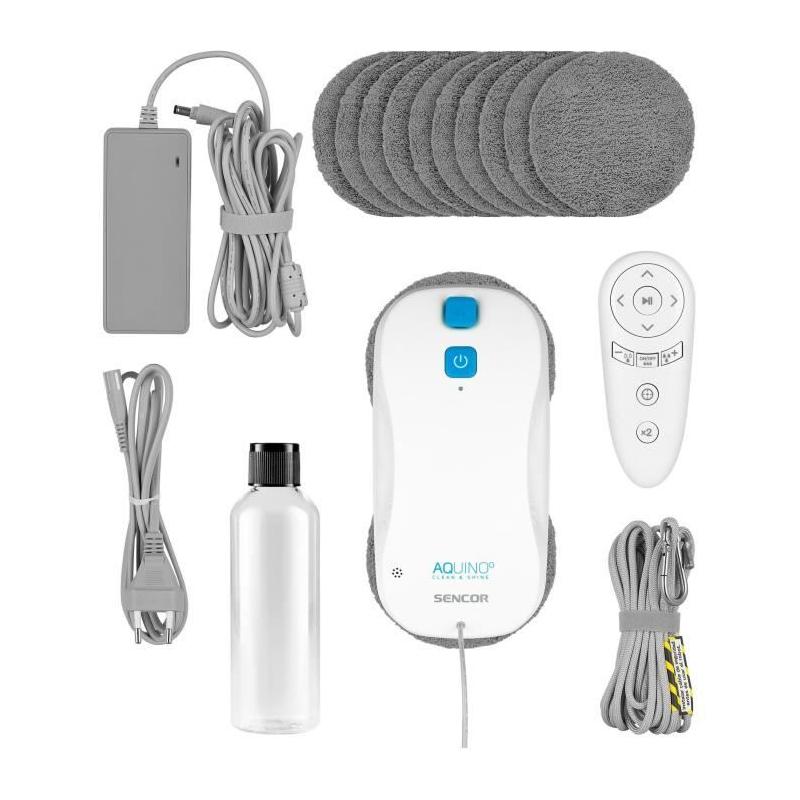 Robot Lave-Vitres SENCOR SRW 6010WH Blanc - Efficace et Silencieux