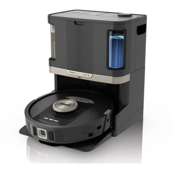 Aspirateur Robot et Laveur Shark RV2800ZEEU PowerDetect NeverTouch Pro 2-en-1 - Autovidant - Autoremplissant - Autonettoyant