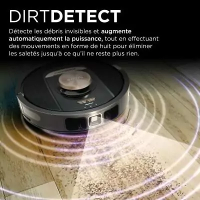 Aspirateur Robot Shark PowerDetect RV2820VEEU - Vidage automatique et navigation 3D