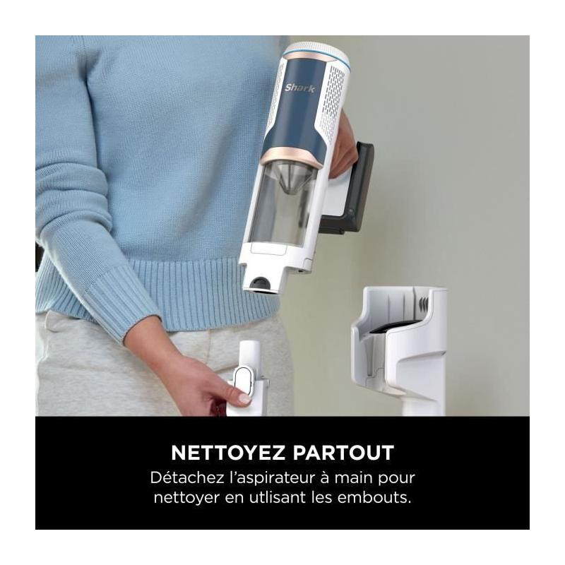 Aspirateur Balai sans fil SHARK - 181 W - Vidage automatique