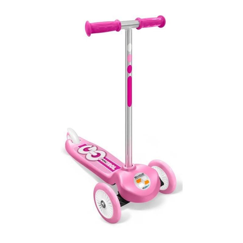 Trottinette 3 roues STAMP SKIDS CONTROL Rose - Facile à manœuvrer