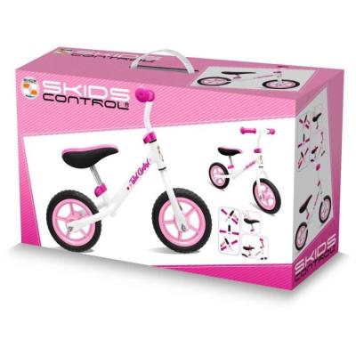 Draisienne rose STAMP avec contrôle de skids - Compacte et pratique